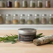 Load image into Gallery viewer, Rosemary and Sage - Soy Tin Collection