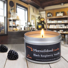 Load image into Gallery viewer, Black Raspberry Vanilla - Soy Tin Collection