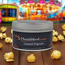 Load image into Gallery viewer, Caramel Popcorn - Soy Tin Collection