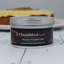 Load image into Gallery viewer, Bourbon Pumpkin Cake - Soy Tin Collection