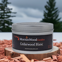 Load image into Gallery viewer, Cedarwood Blanc - Soy Tin Collection