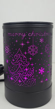 Load image into Gallery viewer, Christmas Electric Metal Wax Melt Warmer with 7 Color LED light