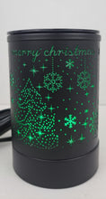 Load image into Gallery viewer, Christmas Electric Metal Wax Melt Warmer with 7 Color LED light