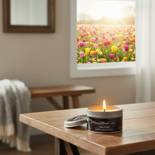 Load image into Gallery viewer, (New) Tulip Fields - Soy Tin Collection