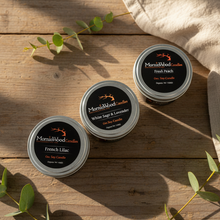 Load image into Gallery viewer, 3 Candles -Soy Tin Collection
