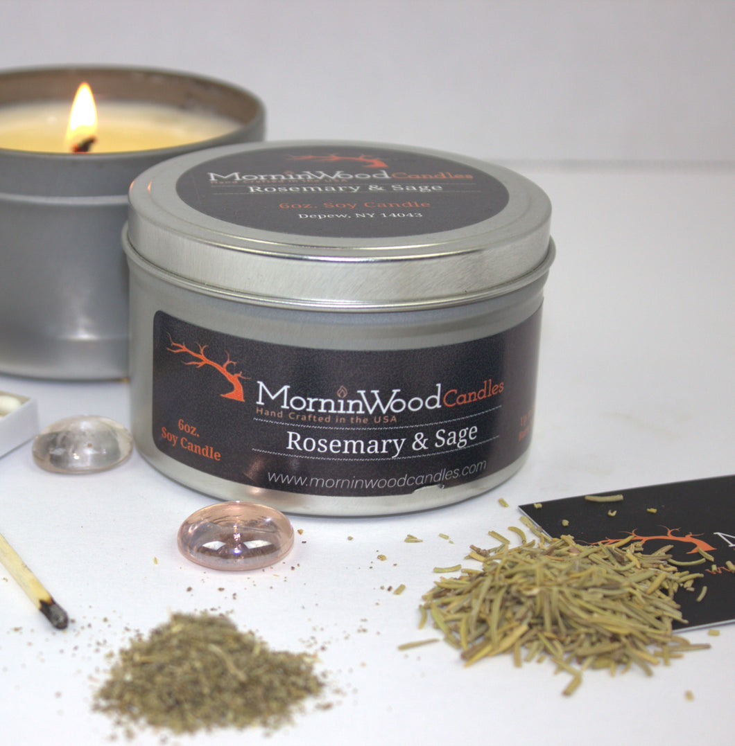 Rosemary and Sage - 8 oz. Tin