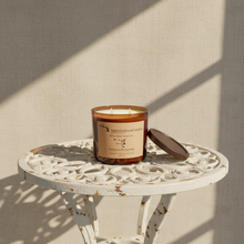 Load image into Gallery viewer, Honeysuckle Jasmine-3 Wick Blown Glass Collection
