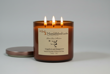Load image into Gallery viewer, Grapefruit and Mangosteen-Soy 3-Wick Blown Glass Collection
