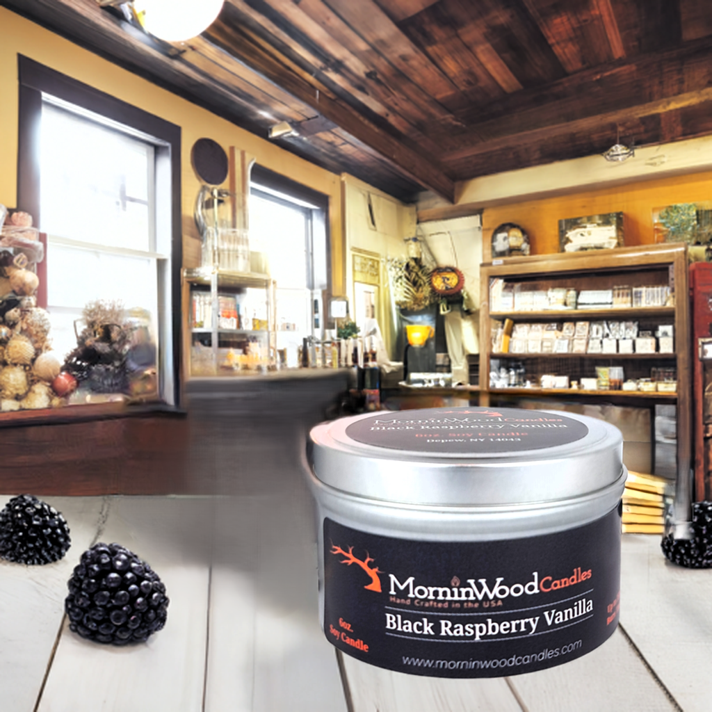 Black Raspberry Vanilla - 8 oz. Tin