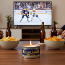 Load image into Gallery viewer, Buffalo Sabres - EST 1970 - Soy Tin Collection
