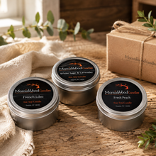 Load image into Gallery viewer, 3 Candles -Soy Tin Collection
