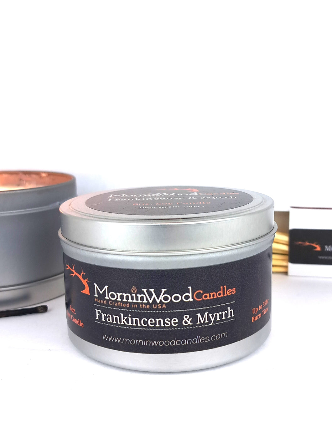 Frankincense & Myrrh - 8 oz. Tin