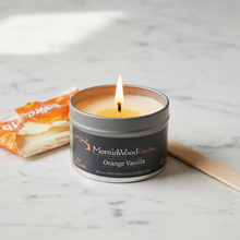 Load image into Gallery viewer, Orange Vanilla - Soy Tin Collection
