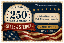 Load image into Gallery viewer, Stars &amp; Stripes – America 250 Limited Edition Soy Candle

