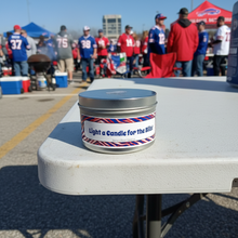 Load image into Gallery viewer, Buffalo Bills - Hey ey ey ey - Soy Tin Collection
