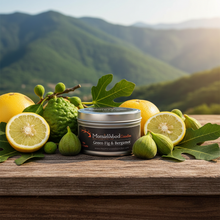Load image into Gallery viewer, Green Fig &amp; Bergamot- 8 oz. Tin (New Scent)
