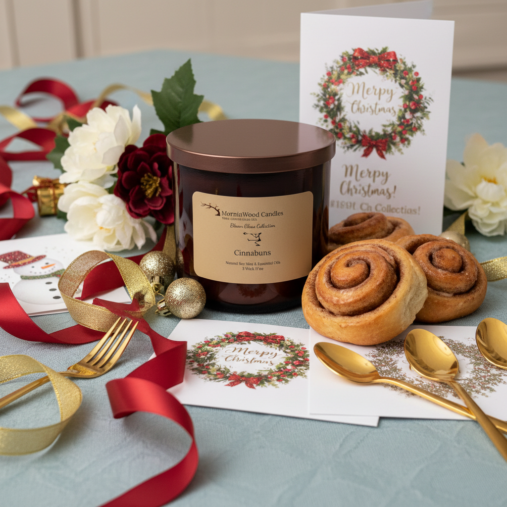 Cinnabuns - 3 Wick Blown Glass Collection