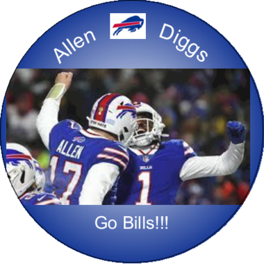 Buffalo Bills - Allen Diggs - 8 oz. Tin