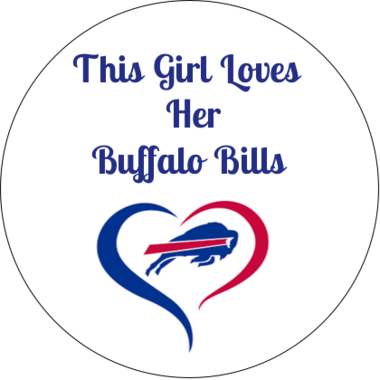Buffalo Bills - This Girl Loves Her Buffalo Bills  - 8 oz. Tin