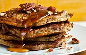 Maple Walnut Pancakes 3 Wick Blown Glass Collection