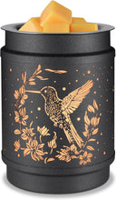Load image into Gallery viewer, Hummingbird Metal - Table Top Ceramic Plug-In Wax Melt Warmer
