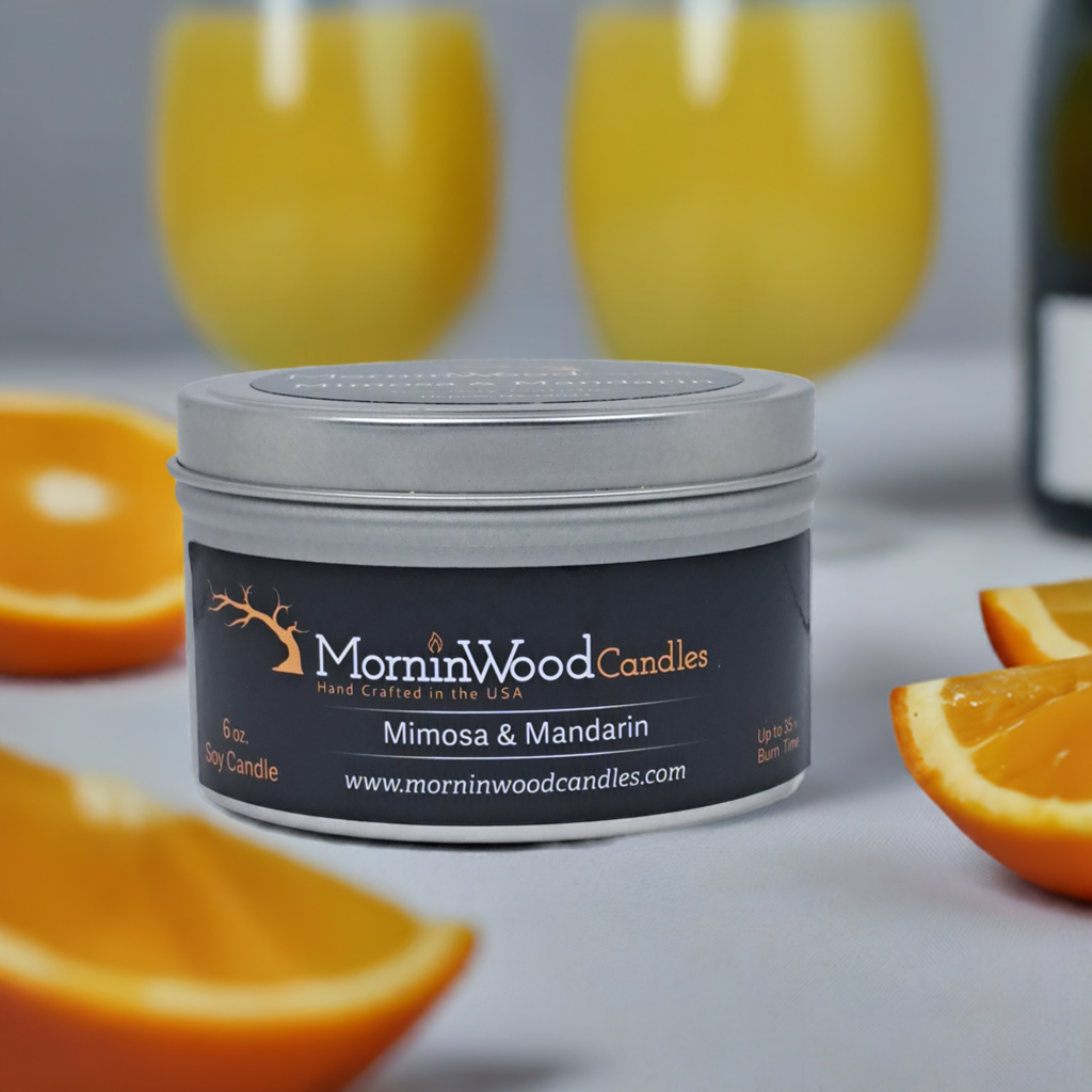 Mimosa and Mandarin 8oz. Tin