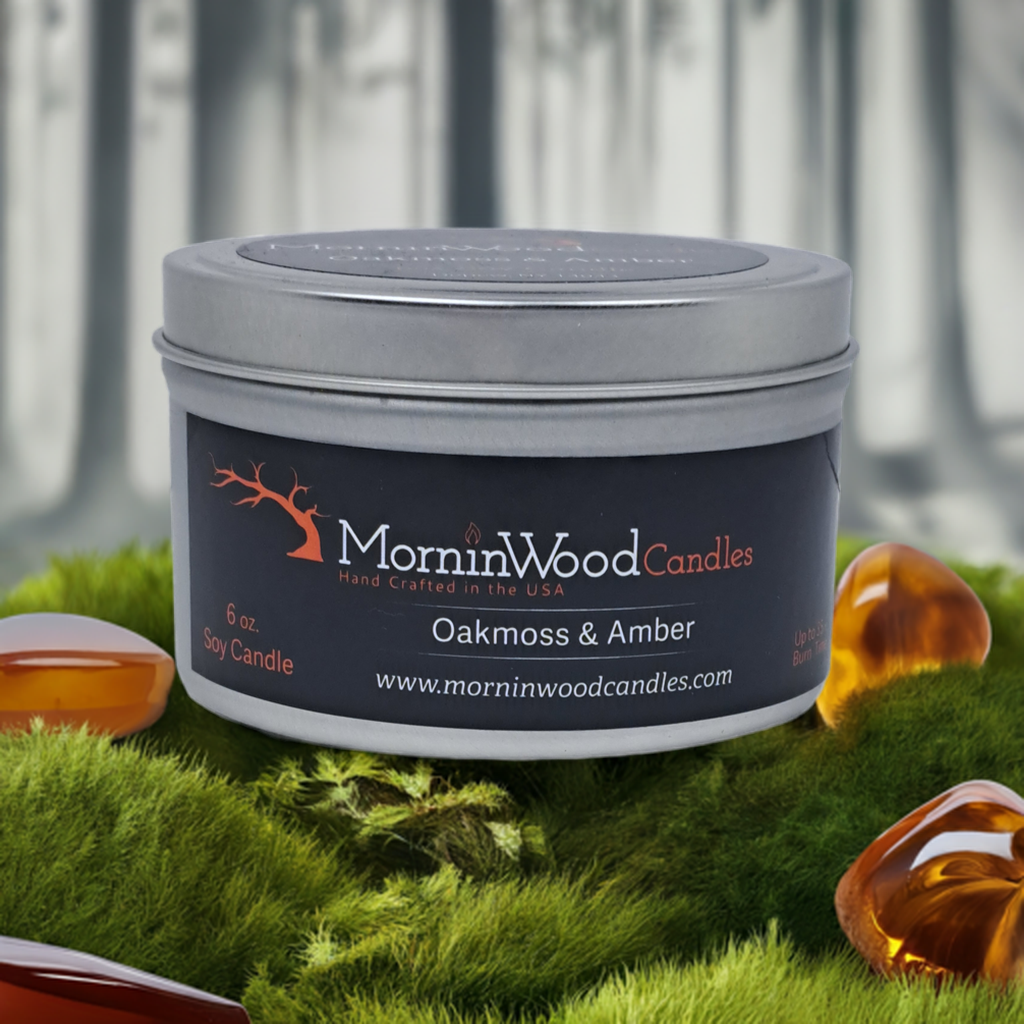 Oakmoss & Amber - 8 oz. Tin