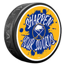 Load image into Gallery viewer, Buffalo Sabres -Sharpen Your Swords- Soy Tin Collection
